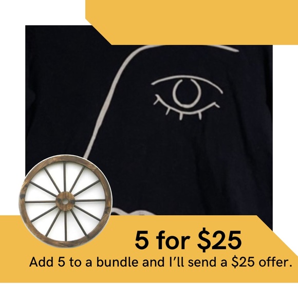 ❤️ Truly, Madly, Deeply modern art graphic t-shirt. - Picture 1 of 3